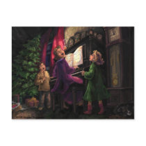 Christmas Sing Along Postcard