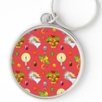 Christmas - Singing Angels & Golden Bells Key Chain