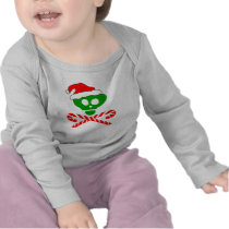 Christmas Skull Crossbones t-shirts