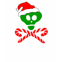 Christmas Skull Crossbones t-shirts