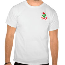 Christmas Skull Crossbones t-shirts