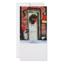 Christmas Sled Photo Card