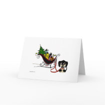 Christmas Sleigh Greeting Cards