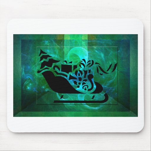 CHRISTMAS SLEIGH.jpg Mousepads