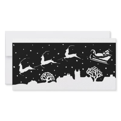 Christmas Sleigh photo cards