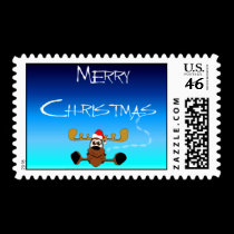 Christmas Smooshy postage