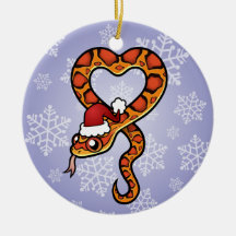 Christmas Snake Christmas Tree Ornaments