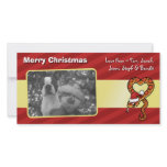Christmas Snake Customized Photo Card