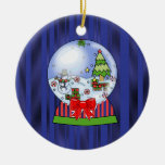 Christmas Snow Globe ornamenr Ornament