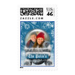 Christmas Snow Globe Template Postage