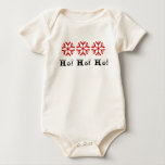 Christmas Snow Ho! Ho! Ho! Holiday Baby Shirt