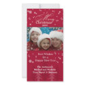 Christmas Snow Photo Card photo cards
