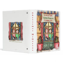 Christmas Snow Scene Scrapbook Photo Binder by jamiecreates1 Christmas Snow Scene Scrapbook Photo Binder