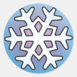 CHRISTMAS SNOWFLAKE by SHARON SHARPE Stickers