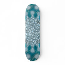 Christmas Snowflake Fractal Skate Boards