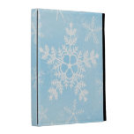 Christmas Snowflake Pattern iPad Folio Cases