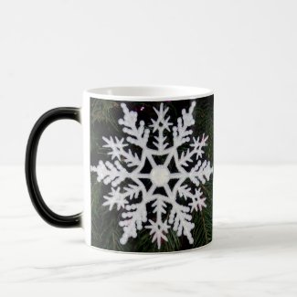 Christmas Snowflake Tree Ornament Coffee Mug mug