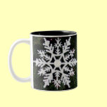 Christmas Snowflake Tree Ornament Coffee Mug