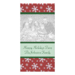 Christmas Snowflakes Holiday Photo Cards
