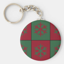 Christmas Snowflakes Keychains