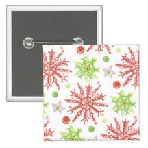 Christmas Snowflakes Pins
