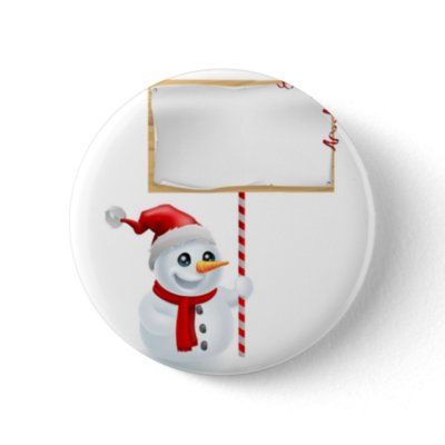 Christmas Snowman and Sign Pins