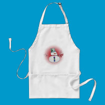 Christmas snowman Apron aprons