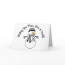 Christmas Snowman Brain Cancer Ribbon Card