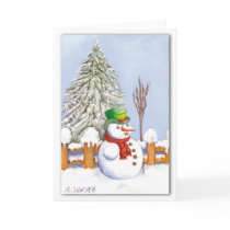 *Christmas Snowman* cards by Alejandro *Christmas Snowman* cards