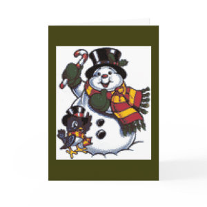 christmas_snowman card