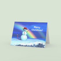 Christmas Snowman cards