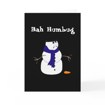 Christmas Snowman Cards by hazengraphics