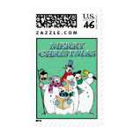 Christmas Snowman Carolers Postage postage