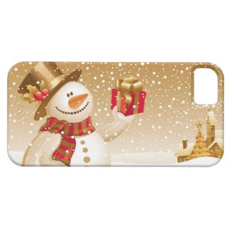 Christmas Snowman iPhone 5 Cover