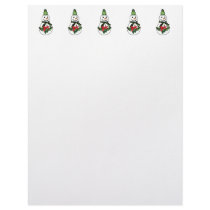 Christmas Snowman letterhead