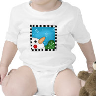 Christmas Snowman onesie shirt