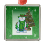Christmas Snowman Ornament