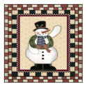 Christmas Snowman Poster posters by christmas_tshirts Christmas Snowman Poster posters