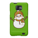 Christmas Snowman Samsung Galaxy Case