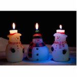 Christmas Snowmen Photo Sculpture