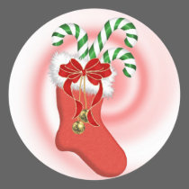Christmas Sock stickers