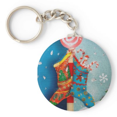 Christmas Socks keychains