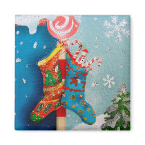 Christmas Socks magnets
