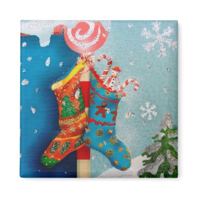 Christmas Socks magnets
