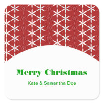 Christmas Sparkle Label Sticker