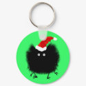Christmas Spider Keychain