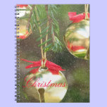 Christmas Spiral Keepsake Notebook notebooks