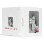 Christmas Spirit Angel Elf Binder