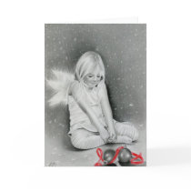 Christmas Spirit Angel Elf Card