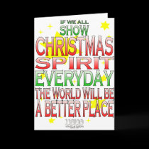 Christmas Spirit cards